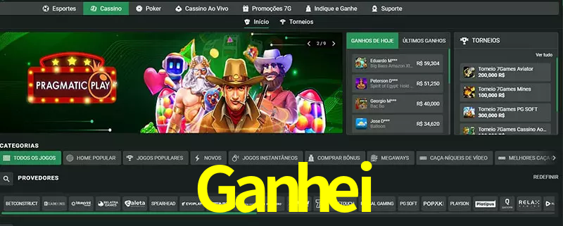 cassino Ganhei